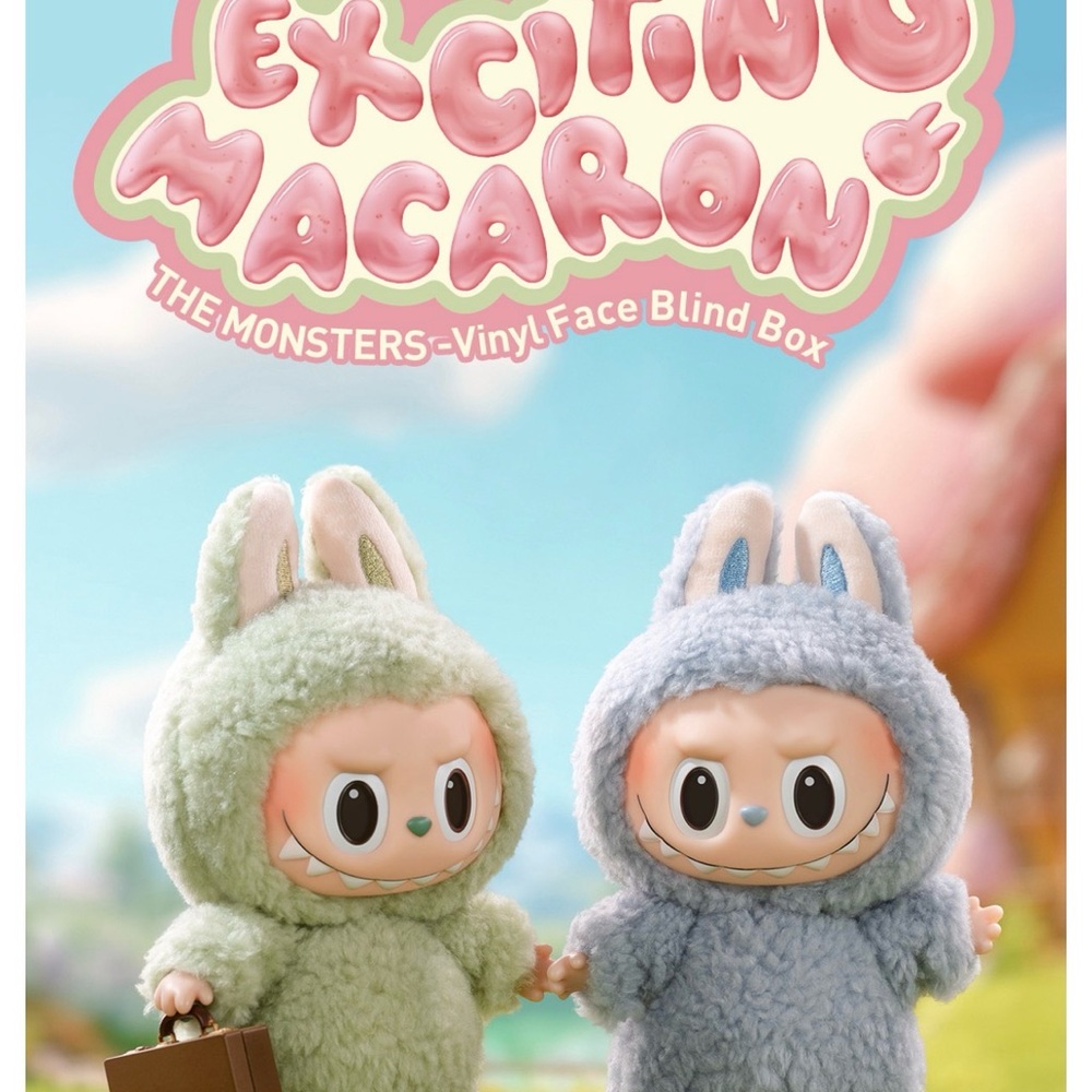 Exciting Macaron Vinyl Face Blind Box - Labubu